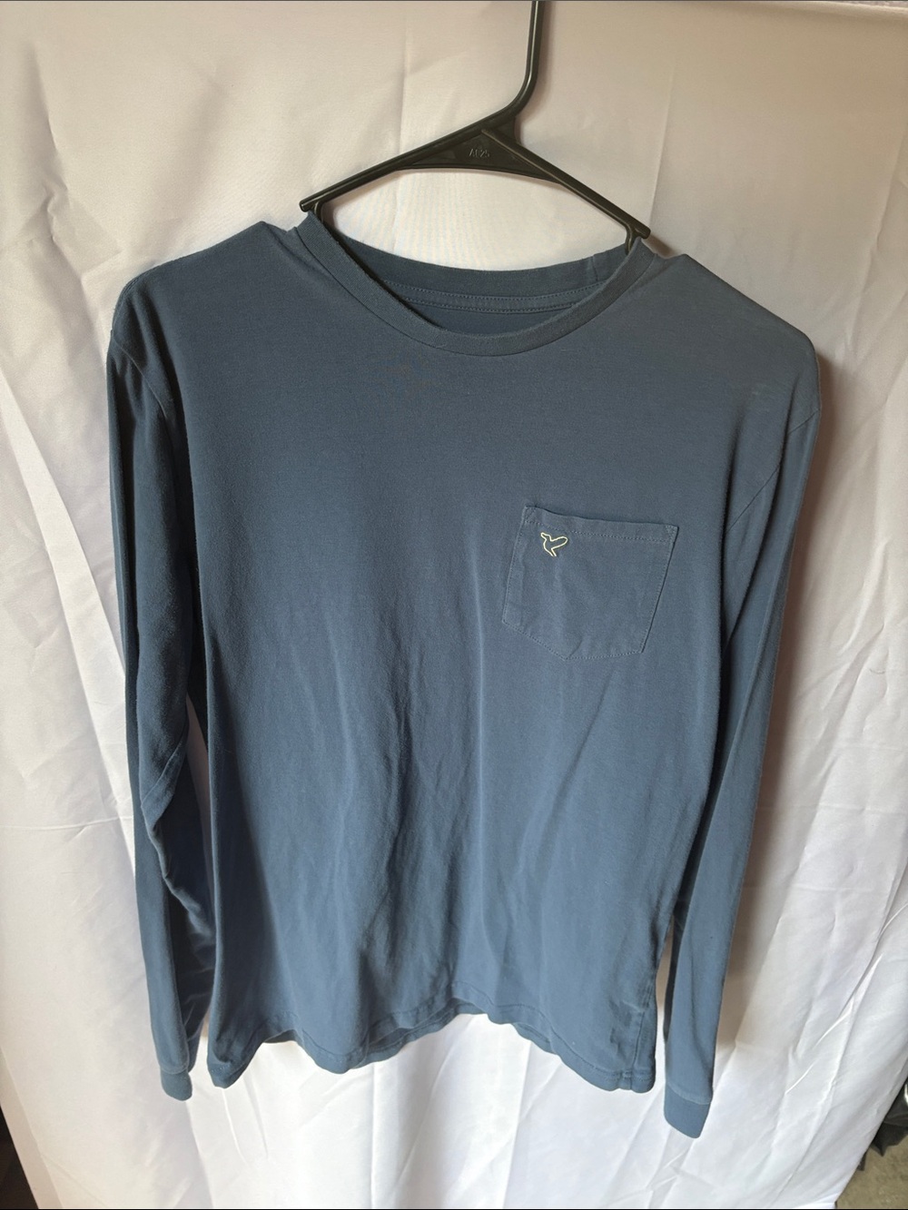 Men's Birddogs Long-Sleeve Pocket Tee - Slate Blue